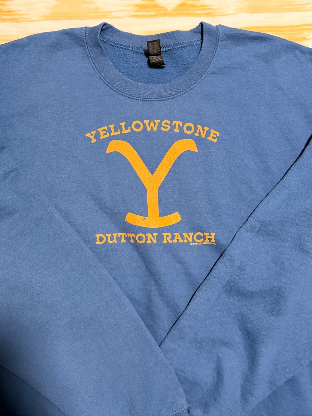 Yellowstone Dutton Ranch Unisex Crewneck Sweatshirt 3XL - Picture 2 of 6